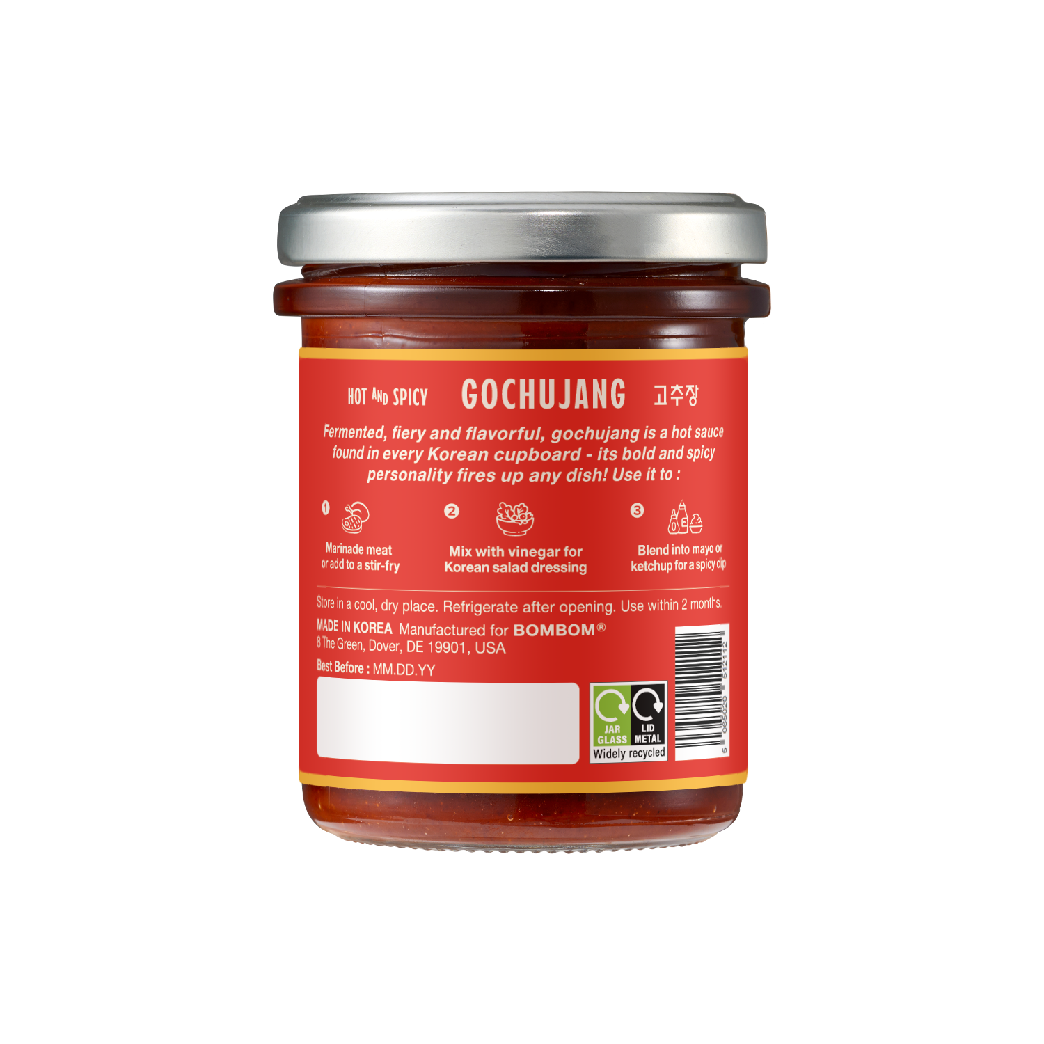 Korean Hot and Spicy Gochujang