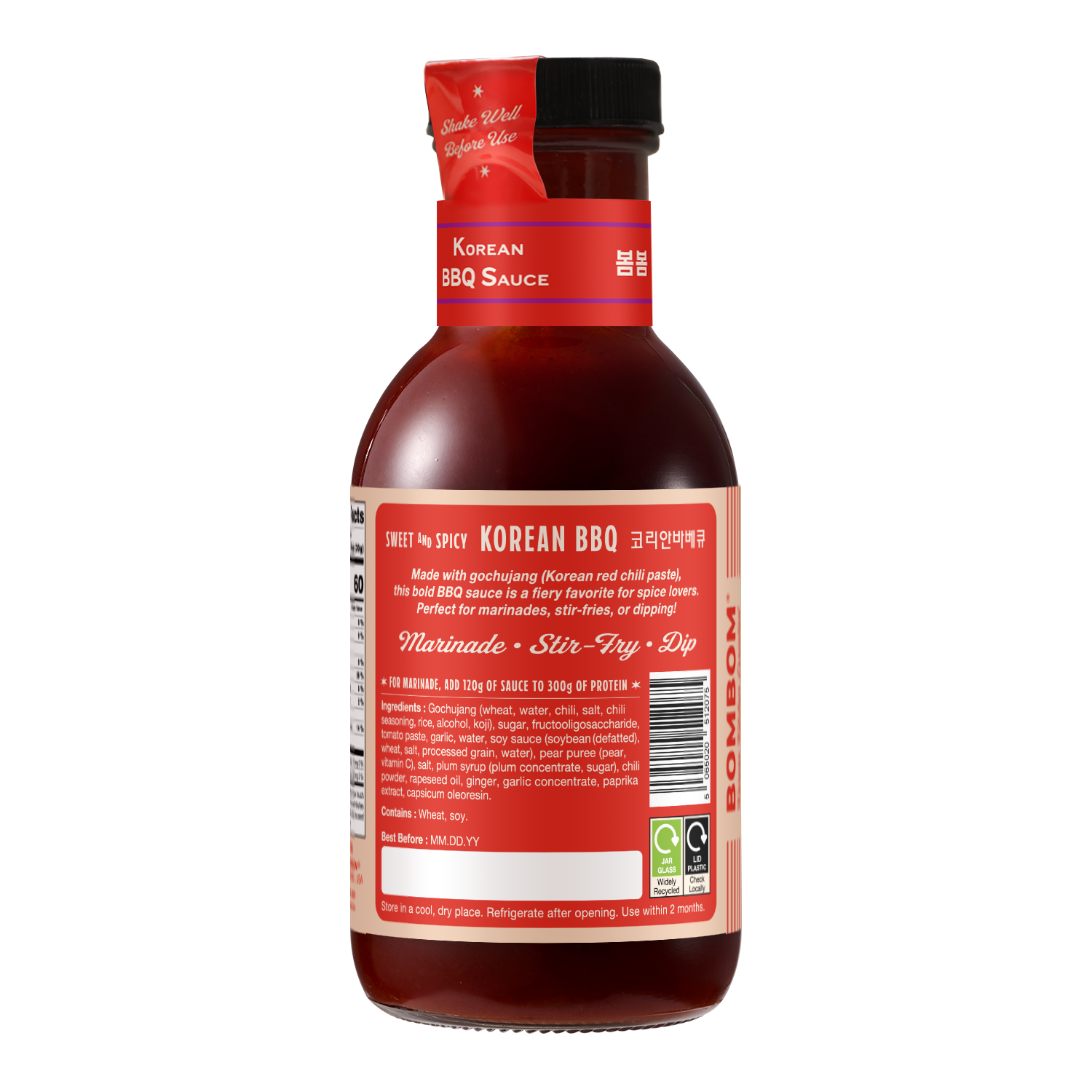 Korean BBQ Sauce Gochujang flavor