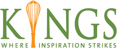 Korean BOMBOM logo text with green letters and orange hot-air-balloon icon above WHERE INSPIRATIONS STRIKES