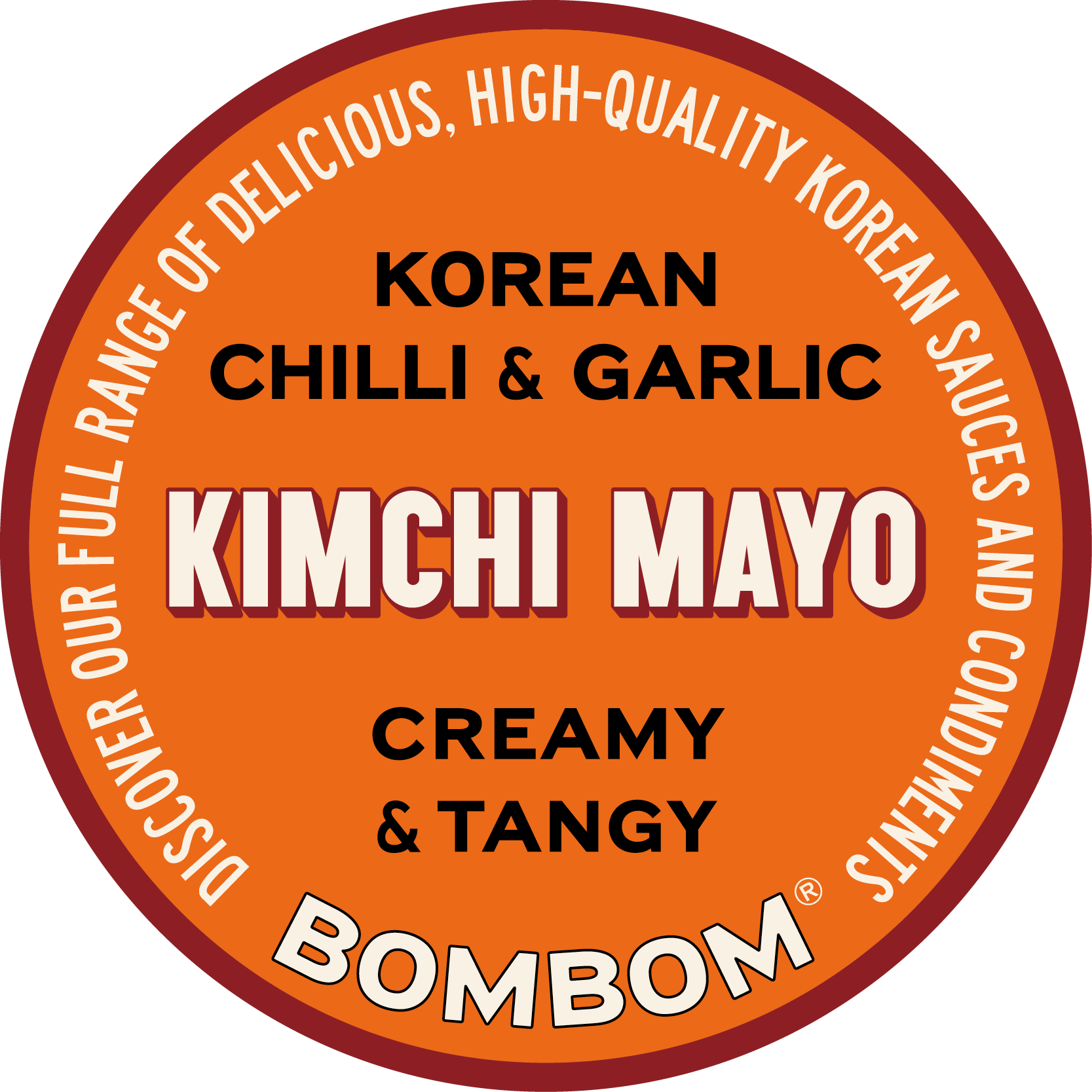 Kimchi Mayo - Spicy Mayonnaise - Case